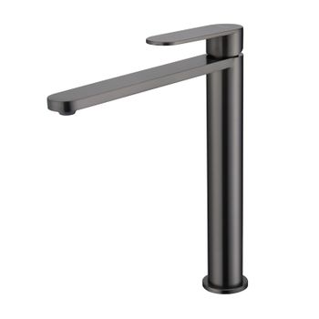 Смеситель для раковины высокий Raglo R10.15.09, графит — фото 1, Смесители для раковины