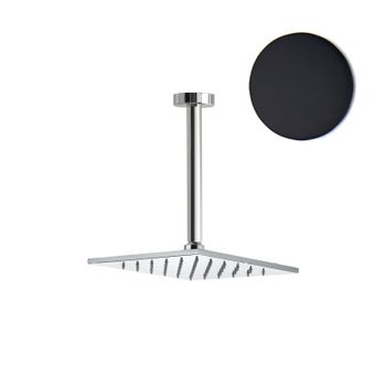 Верхний душ Webert AC0943560, черный — фото 1, Верхние души