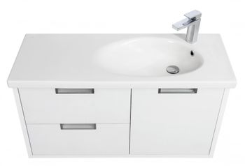 ETNA Тумба под раковину ETNA 100, белый глянец, ROCA 7857302806 — фото 4, Тумбы под раковину