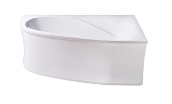 Ванна СЕЛЕНА пустая, литой мрамор, правая 1700х1000 01010040 — фото 5, Ванны