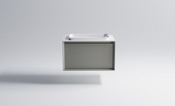 Товар: Тумба Фрейм 80 с 1ящ NCS S 3502-y мат. с раковиной Антарес бел гл. и столешницей Solid бел гл. 4631177713828 - фото 2 Тумба Фрейм 80 с 1ящ NCS S 3502-y мат. с раковиной Антарес бел гл. и столешницей Solid бел гл. 4631177713828 — фото 2, Тумбы с раковиной