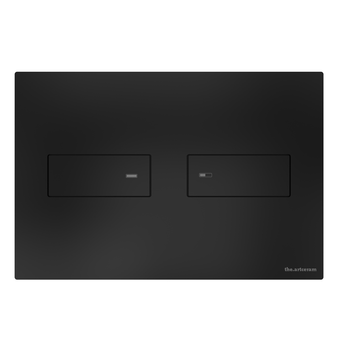 Клавиша смыва Artceram для унитаза цвет черный матовый 711.000.BM — фото 2, Кнопки смыва