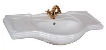 Тумба под раковину Aquanet Монте 85 белый матовый 00303998 — фото 8, Тумбы под раковину