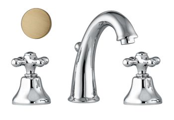 Смеситель для раковины Fiore MARGOT 26ZZ0628, бронза — фото 1, Смесители для раковины