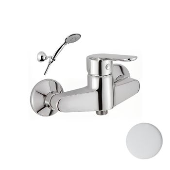 Смеситель для душа Webert Sax Evolution SE870101740, белый — фото 1, Смеситель для душа