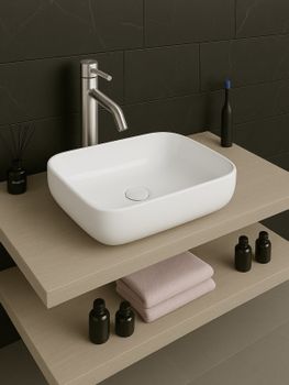 BOND Smart B68-2700 Смеситель однорычажный без донного клапана для раковины — фото 12, Смесители для раковины