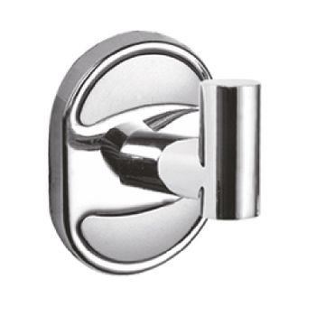 Крючок для ванной комнаты Haiba HB1905-1, хром — фото 1, Крючки для полотенец