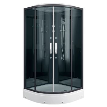 Душевая кабина ERLIT 57 серия ER570917-C24-RUS тонированное стекло — фото 2, Душевые кабины