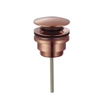 AQM7003BC Донный клапан, медь шлифованная — фото 1, Донные клапаны