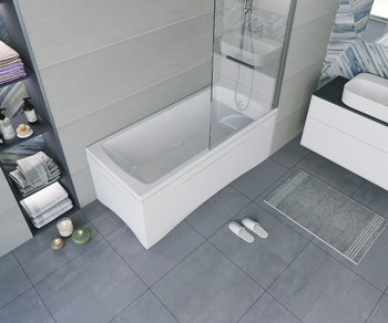 Ванна акриловая ERLIT ULTRA 160*70 белая ULTRA 160*70 — фото 3, Акриловые ванны