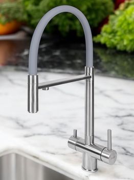 BOND Smart B61-0400 Смеситель для кухни под фильтр с краном для питьевой воды — фото 24, Смесители для кухни