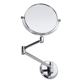 106301122 OMEGA Косметическое зеркало d.135 мм хром BEMETA — фото 1, Косметические зеркала