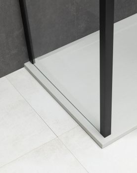 Душевой уголок Allen Brau Priority 160x80 3.31039.BBA + 3.31042.BBA черный браш 3.31039.BBA + 3.31042.BBA — фото 11, Душевые кабины и ограждения