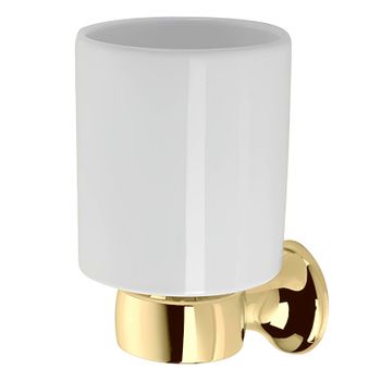 Стакан для ванной Webert Opera OA500301010, золото — фото 1, Стаканы для зубных щеток