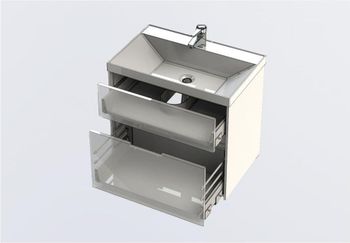 Товар: Тумба под раковину Aquanet Латина 70 белый (2 ящика) 00180032 - фото 9 Тумба под раковину Aquanet Латина 70 белый (2 ящика) 00180032 — фото 9, Тумбы под раковину