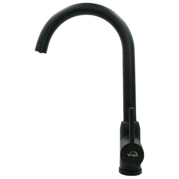 NAPOLI Смеситель д/кухни совмещенный с краном для питьевой воды, черный камень 32665 — фото 3, Смесители для кухни