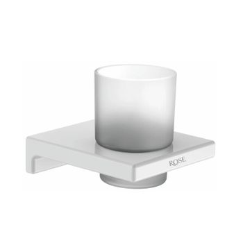 Товар: Стакан для ванной комнаты Rose RG1812C, белый - фото 1 Стакан для ванной комнаты Rose RG1812C, белый — фото 1, Стаканы для зубных щеток