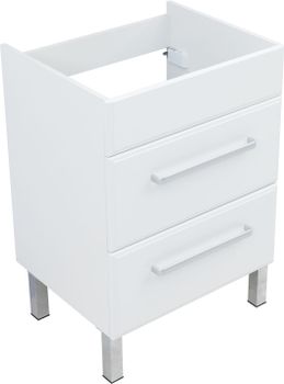 Тумба под раковину Aquanet Лукка 60 белый 00302396 — фото 13, Тумбы под раковину