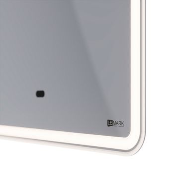 Зеркало Lemark ELEMENT 60х80 см с подсветкой, с подогревом LM60Z-E — фото 2, Зеркала в ванную комнату