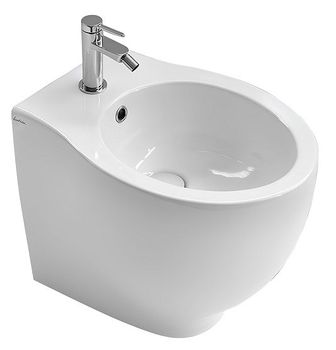 Биде HATRIA LE FIABE Y1E101 напольное цвет белый — фото 1, Биде напольные