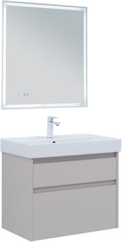 Тумба с раковиной Aquanet Nova Lite 2.0 75 2 ящ. цв. бежевый 00348192 — фото 9, Тумбы с раковиной