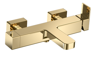 AQM6812GG Savona Смеситель для ванны, золото — фото 1, Смеситель для ванны