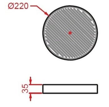 Мыльница Artceram Cartesio накладная цвет розовый CAC002 33 00 — фото 2, Мыльницы