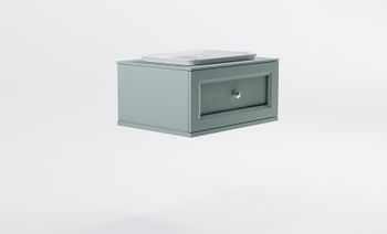 Товар: Тумба Классик 70см 1ящ NCS S 3005-b80g мат., раковина Ретро бел глянц, столешница Solid в цвете 4631177715426 - фото 3 Тумба Классик 70см 1ящ NCS S 3005-b80g мат., раковина Ретро бел глянц, столешница Solid в цвете 4631177715426 — фото 3, Тумбы с раковиной