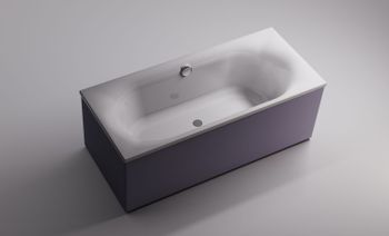 Ванна ЛИРА 170*75, литой мрамор 1700х750 01010020 — фото 1, Ванны