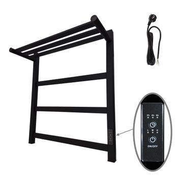 Товар: Полотенцесушитель электрический ВИД 81-10 ПРОФИЛЬНЫЙ с полкой 600х500, скр.монтаж, СНШ, черный матовый(RAL 9005), (Ferrum, равномерные перкаладины), Маргроид 8110p-6050-1083-9005R - фото 5 Полотенцесушитель электрический ВИД 81-10 ПРОФИЛЬНЫЙ с полкой 600х500, скр.монтаж, СНШ, черный матовый(RAL 9005), (Ferrum, равномерные перкаладины), Маргроид 8110p-6050-1083-9005R — фото 5, Электрические полотенцесушители