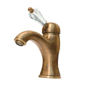 Смеситель для раковины Fiore IMPERIAL-SKY (SWAROVSKI®) 82ZZ5221, бронза — фото 1, Смесители для раковины