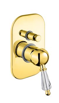 Смеситель для душа Fiore IMPERIAL- SKY (SWAROVSKI®) 82OO5134, золото — фото 1, Смеситель для душа