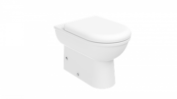 CREAVIT SELIN Унитаз приставной с биде SL350-00CB00E-0000 — фото 1, Напольные унитазы