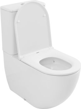 Чаша напольного унитаза Allen Brau Priority Tornado 4.31006.20 белый глянец — фото 2, Напольные унитазы