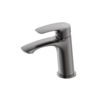 Смеситель для умывальника, графит, Rora, Milardo, RORGM00M01 — фото 1, Смесители для раковины