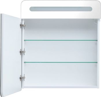 Зеркальный шкаф Aquanet Лукка 70 белый 00178955 — фото 4, Зеркальные шкафы в ванную