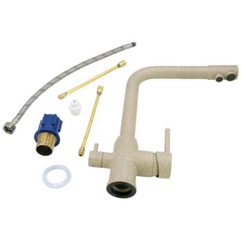 Товар: MILANO Смеситель д/кухни совмещенный с краном для питьевой воды, песочный камень 32660 - фото 8 MILANO Смеситель д/кухни совмещенный с краном для питьевой воды, песочный камень 32660 — фото 8, Смесители для кухни