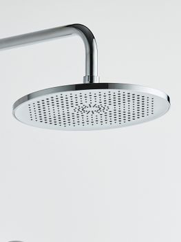 BOND B08-9100 Душевая система с тропическим душем и смесителем с изливом — фото 22, Душевые системы