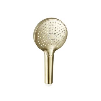 AQM8510BG Ручной душ, Ø120 мм, 3 режима, золото шлифованное — фото 1, Лейки для душа