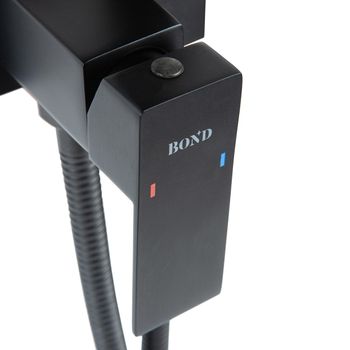 BOND Smart B67-1188 Смеситель для гигиенического душа с внутренней частью, однорычажный черный матовый — фото 5, Гигиенические души