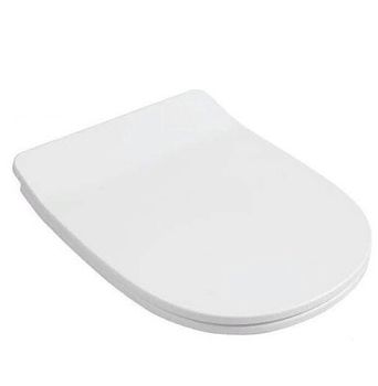Сиденье с крышкой Artceram Slim с плавным опусканием цвет белый TEA005 01 — фото 2, Сиденья для унитаза
