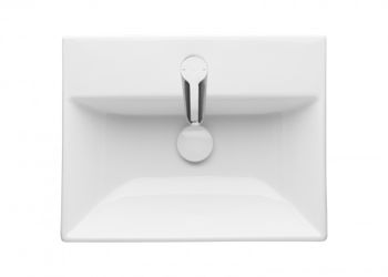 OLETA Мебельная раковина 50, накладная, 1 отверстие 73274C300Y — фото 2, Раковины накладные