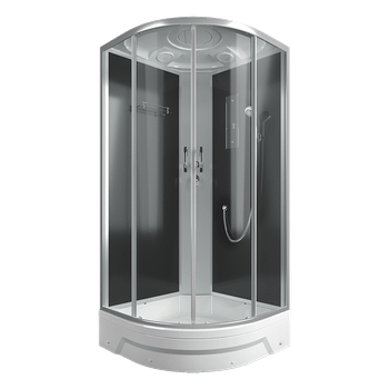 Душевая кабина ERLIT 35 серия ER350926-С4-RUS тонированное стекло ER350926-C4-RUS — фото 1, Душевые кабины