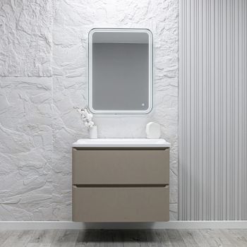 AQM9107 600x800 Зеркало с подсветкой, универсальный монтаж — фото 1, Зеркала в ванную комнату