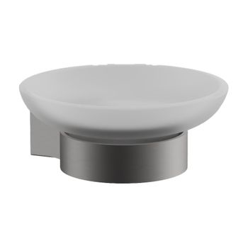 Мыльница BELZ B91202, оружейная сталь — фото 1, Мыльницы