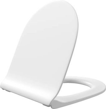 Унитаз подвесной КЕРАМИН БАРИ МЛ Slim Soft Close безободковый, сиденье дюропласт с микролифтом CDB00022778 (4810531133575) — фото 4, Подвесные унитазы