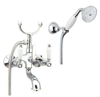 Смеситель для ванны Fiore COLONIALE SKY (SWAROVSKI®) 03CR0601, хром — фото 1, Смеситель для ванны