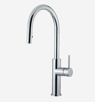 Смеситель для кухни Webert Lima LM940302015, хром — фото 1, Смесители для кухни