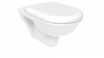 CREAVIT SELIN Унитаз подвесной с биде SL320-00CB00E-0000 — фото 1, Подвесные унитазы