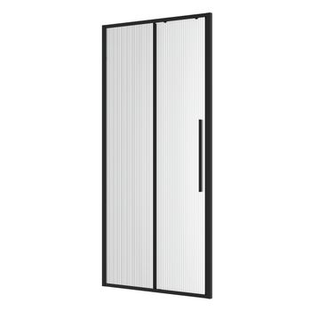 Товар: Дверь в нишу Niagara Nova NG-84-L9FHB (90х195) черный матовый,раздвижная влево,стекло рифленое,1 место - фото 1 Дверь в нишу Niagara Nova NG-84-L9FHB (90х195) черный матовый,раздвижная влево,стекло рифленое,1 место — фото 1, Душевые двери в нишу